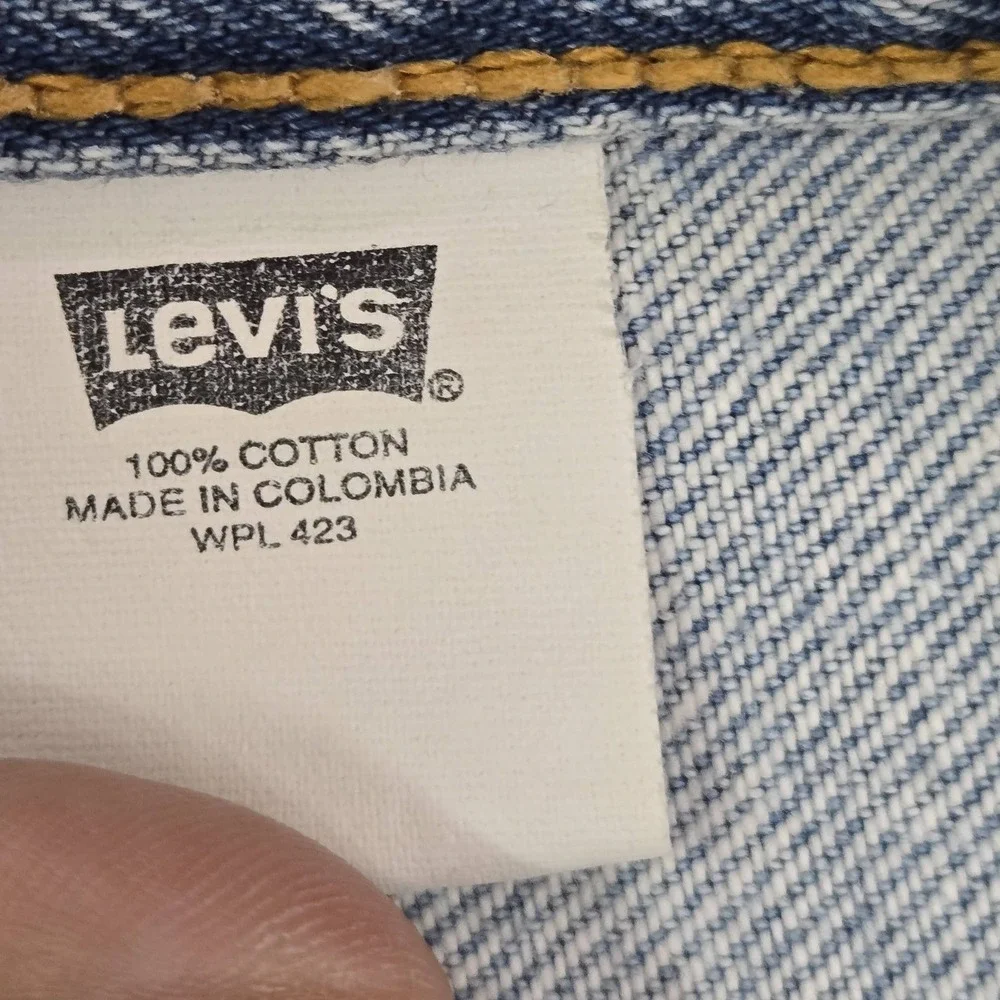VINTAGE Levi's 501 Men Jeans 36X30 Blue Denim Original Fit Straight Y2K READ